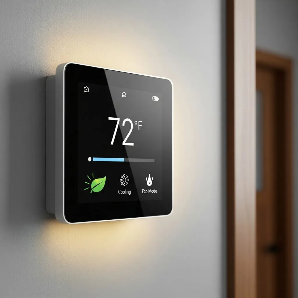 Smart thermostat for climate control in an Atlanta home